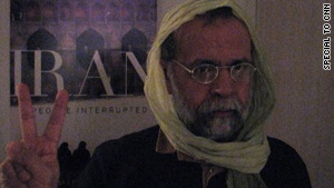 iranian man in scarf